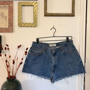 Levi's Classic Blue Jean Shorts